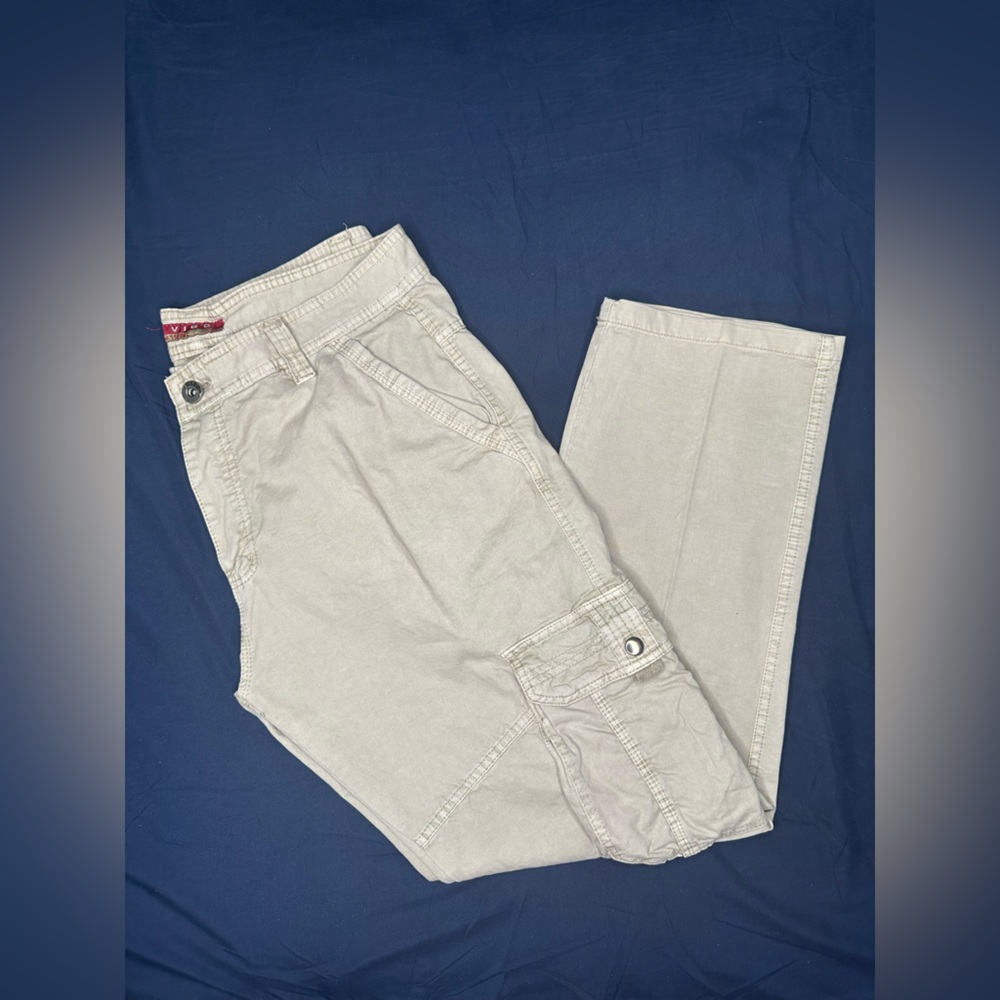 Beige Cargo Pants
